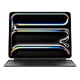 Apple iPad Magic Keyboard Case für das 13'' iPad Pro (M4) für angenehmes Tippen, integriertes Trackpad, Reihe mit Funktionstasten, Deutsch - Schwarz ​​​​​​​ Schwarz Deutsch