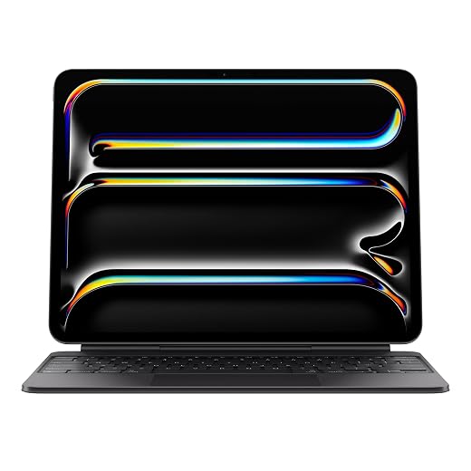 Apple iPad Magic Keyboard Case for iPad Pro 13-inch (M4 and M5), Great Typing Experience, Built-in Trackpad, Function Row, US English - Black