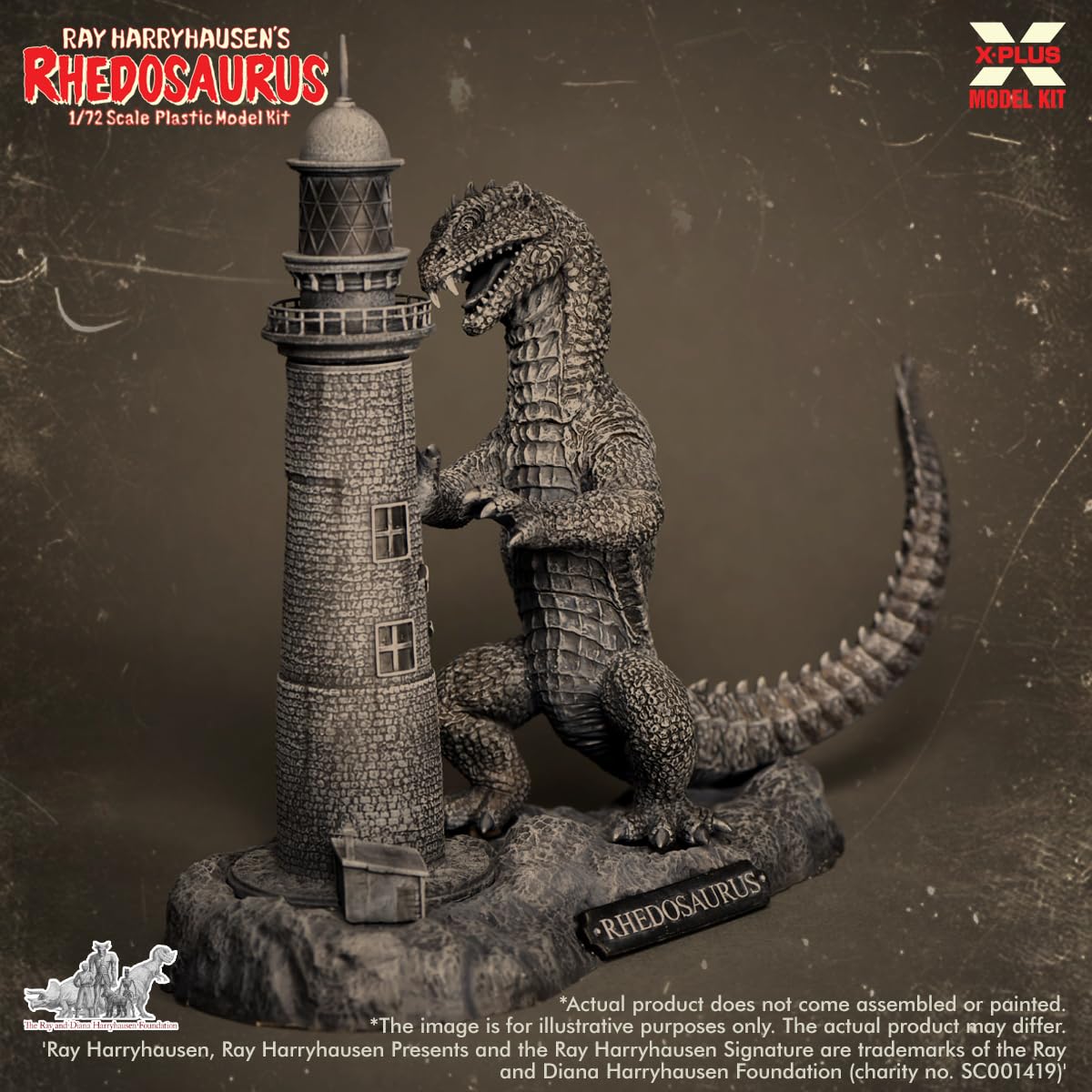Amazon.co.jp: エクスプラス レイ・ハリーハウゼン リドサウルス 1/72