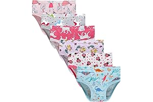 Comfy Underwear for Little Explorers: Boboking Soft Cotton Underwear for Toddler Girls