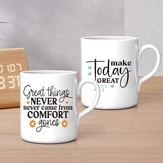 Inspirational Quotes UV DTF Cup Wraps, Transfer Stickers for Glass Tumblers