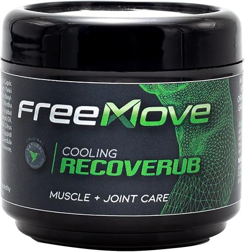 FreeMove - Masaje muscular refrescante y crema en uno, deslizamiento natural y rica textura suave, gran versatilidad y penetración adecuada para