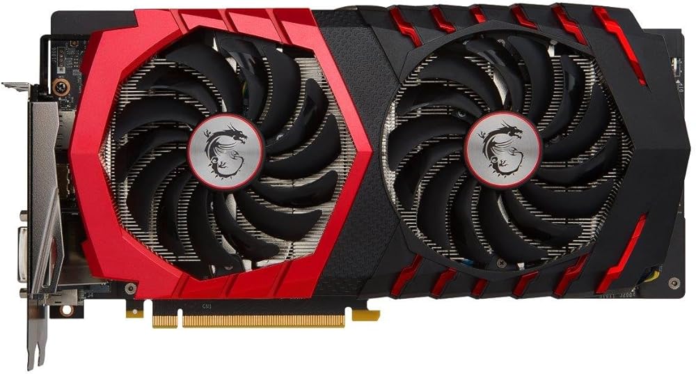 MSI GAMING GeForce GTX 1060 6GB GDRR5 192-bit HDCP Support DirectX 12 Dual TORX 2.0 Fan VR Ready Graphics Card thumbnail 3