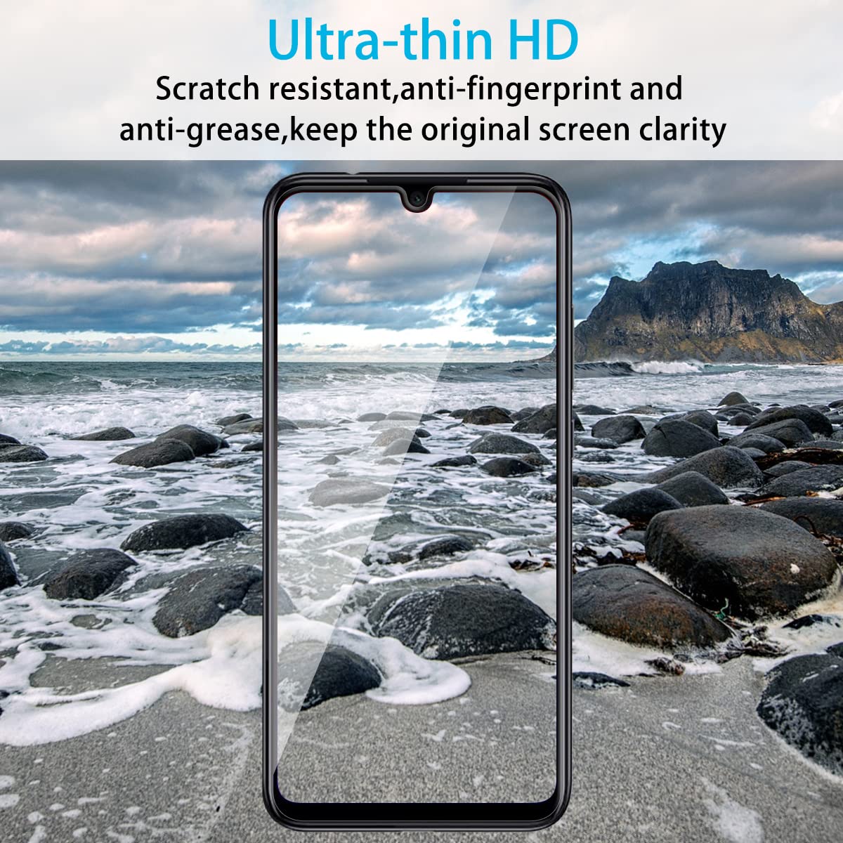 PELLICOLA VETRO TEMPERATO per XIAOMI REDMI NOTE 7 PROTEGGI SCHERMO DISPLAY LCD