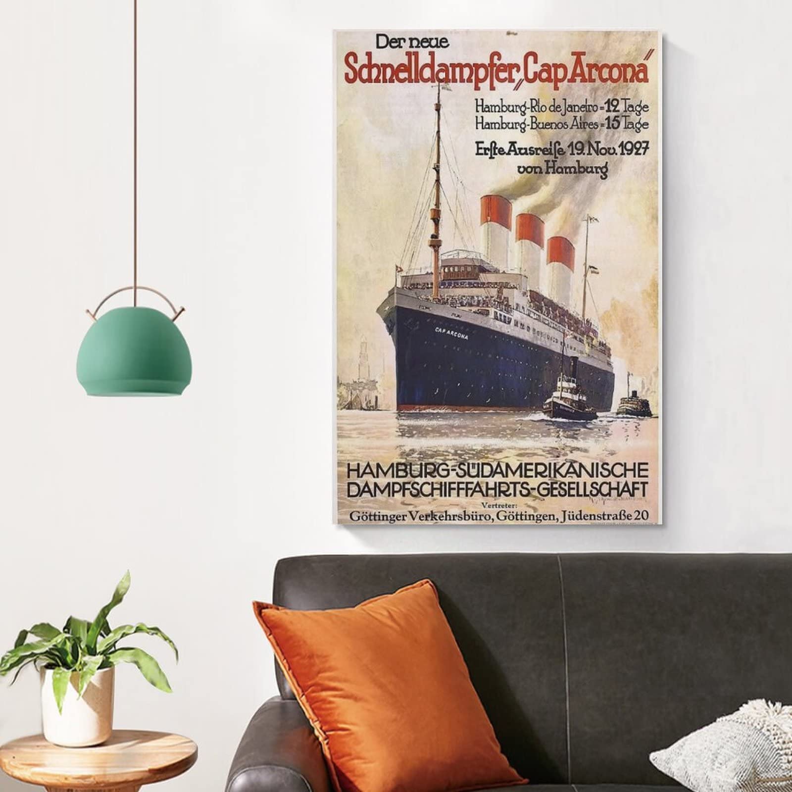 【ヴィンテージ】海洋風景 タペストリー ローゼル 西ドイツ製ラヴェルアート ヴィンテージ】海洋風景 タペストリー ローゼル 西ドイツ製