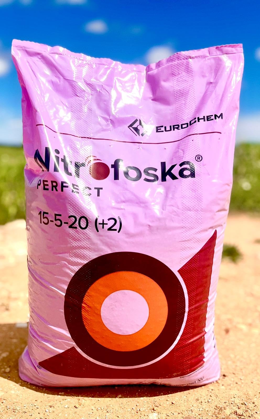 Abono granulado NPK NITROFOSKA PERFECT 15-5-20 a base de sulfato de potasa con microelementos. Saco de 25kgs.