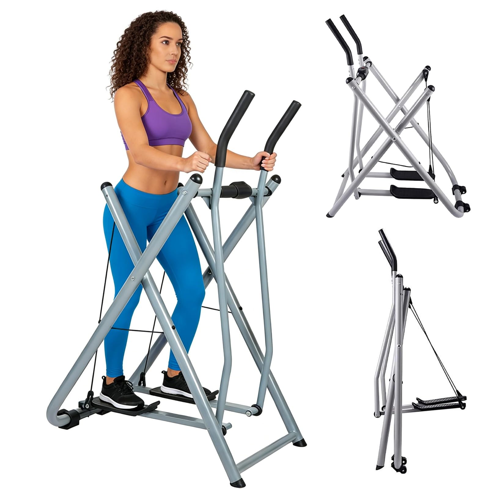 Przenośny szybowiec do ćwiczeń całego ciała z monitorem LCD do ćwiczeń fitness w domu i biurze