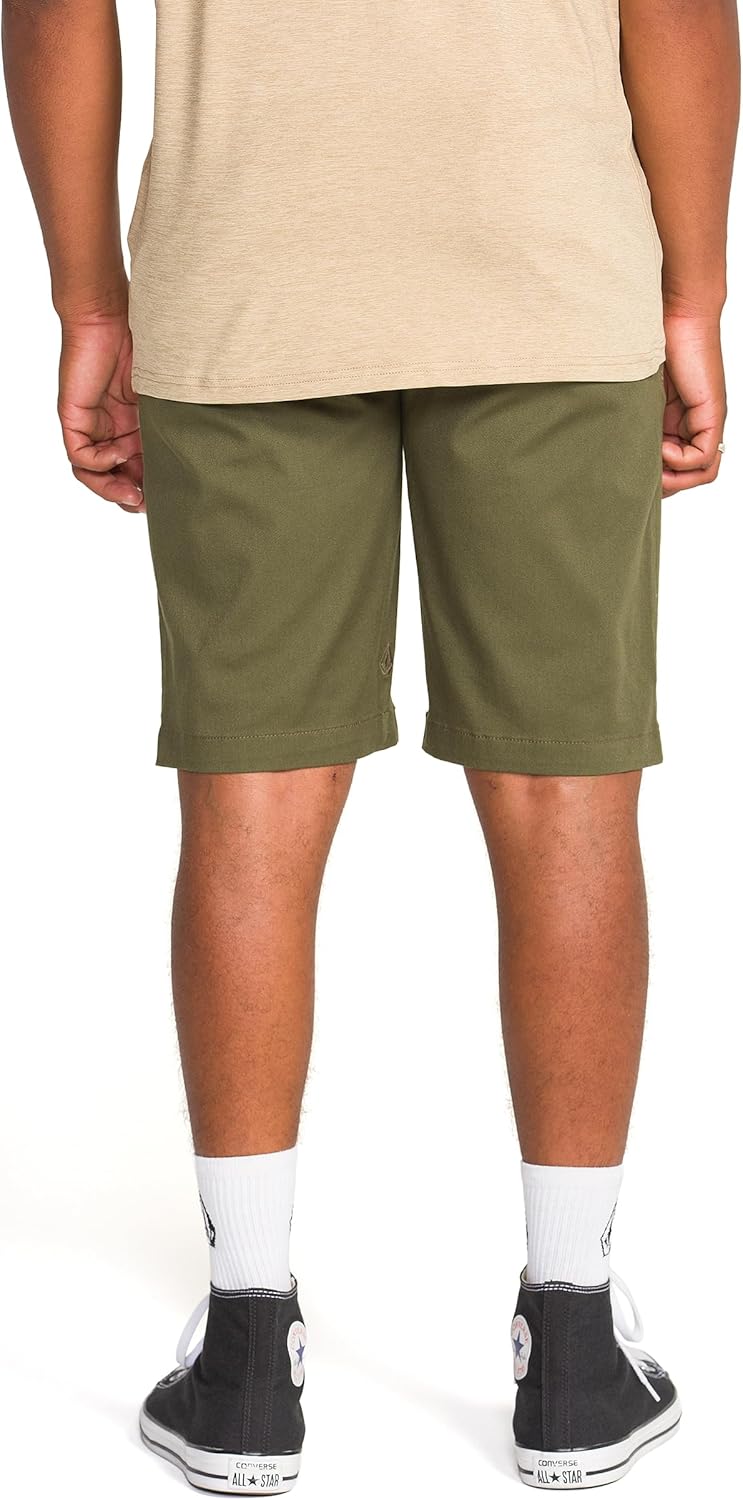 Volcom Mens Vmonty Stretch Chino Short