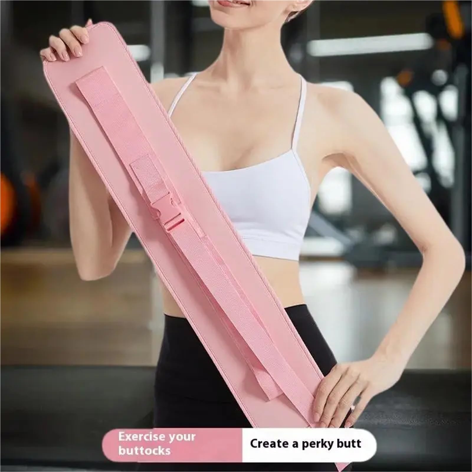 1 x Hantel-Übungsgürtel for Hüftschub-Workouts Für Kraftdreikampf