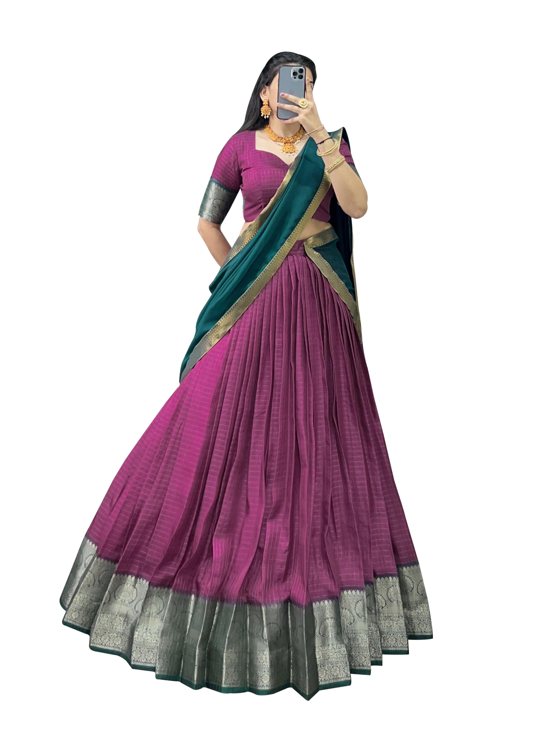Festive Special Dola Chex Lehenga Choli with Zari Weaving Work-image-44