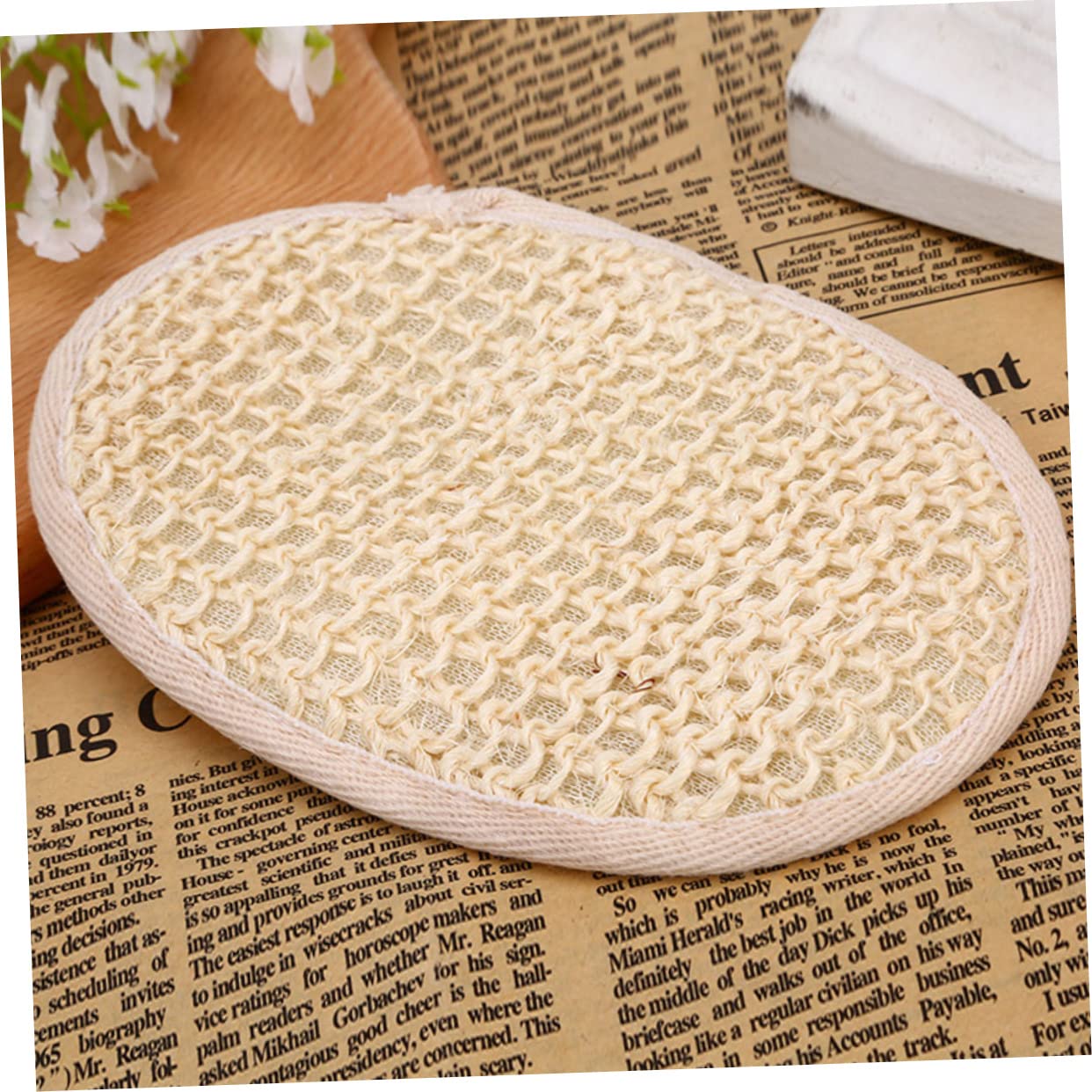 Healvian 18pezzi Spugna Esfoliante Per Schiena Striscia Per Pratica Accessori Da Bagno Luffa Per Esfoliazione Efficiente