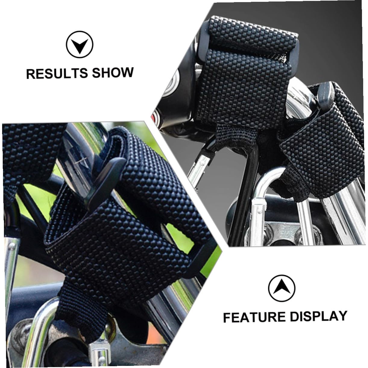 2pcs Stroller Hooks D-Shaped Bag Hanging Clips for Diaper Bags and Shopping Multipurpose Pushchair Hangers for Nursery Car and Grocery Use Silver Organizer