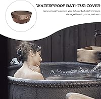 Vista 9 de DOITOOL Cubierta redonda para piscinas sobre el suelo, 6 protectores solares redondos para piscina inflable y piscinas enterradas para reducir