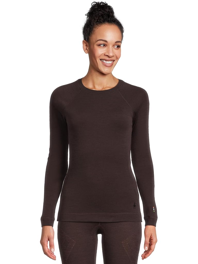 Burgundy Smartwool Merino 250 Base Layer Crew