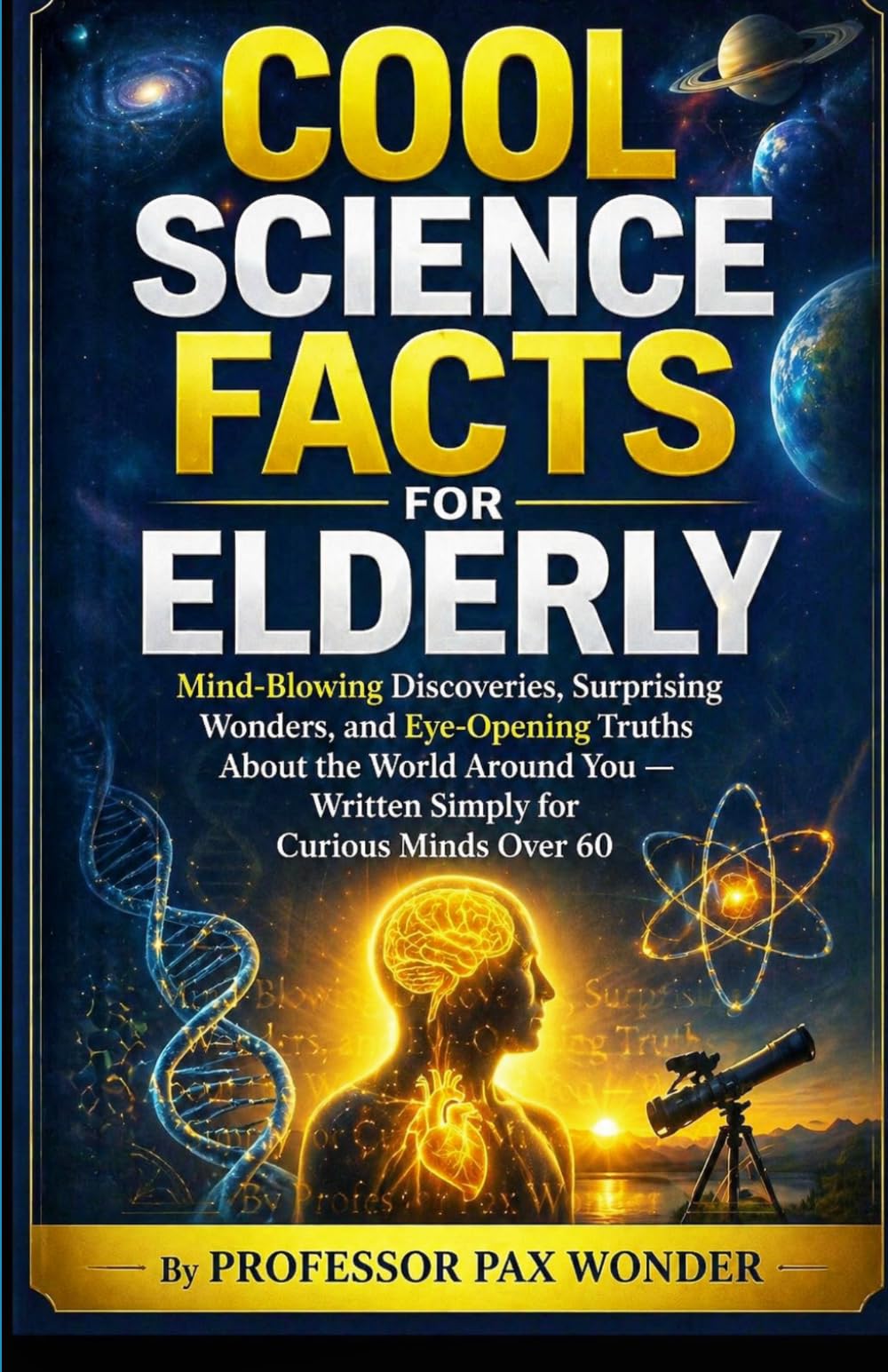 Cool Science Facts for Elderly: Mind-Blowing Discoveries, Surprising Wonders, and Eye-Opening Truths About the World Around You — Written Simply for ... questions and answers, and adventures)