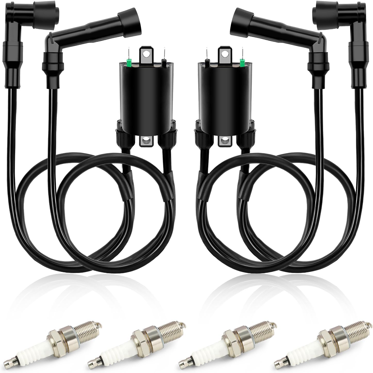 Ignition Coil Spark Plug For Kawasaki Vulcan 1500 VN1500 1996-2008 21121-1288 21121-1289 21121-1258 21121-1259 21160-1091 21160-1085