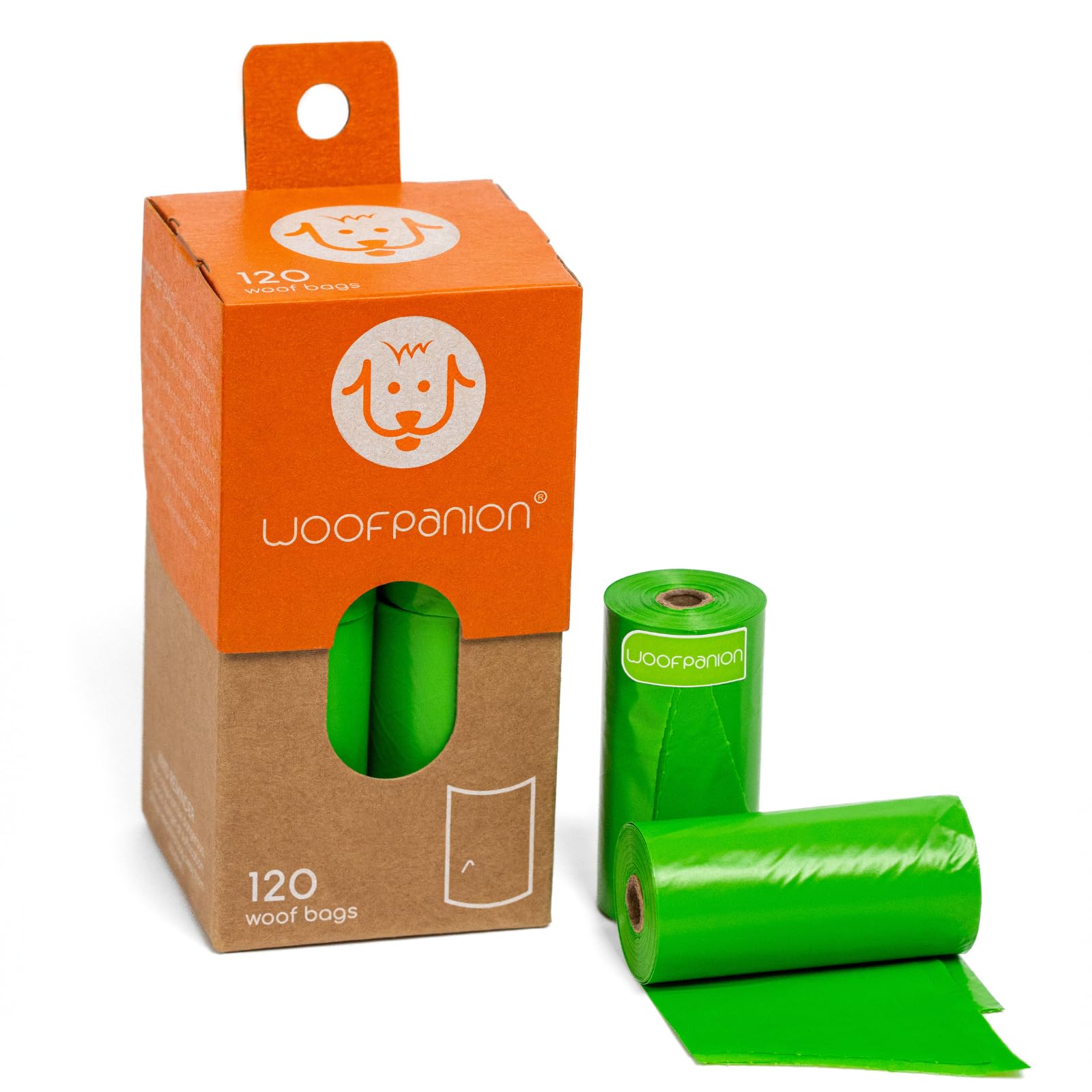 Dog Poop Bags Unscented Extra Strong Waste Bags Recycled Plastic Refill Rolls