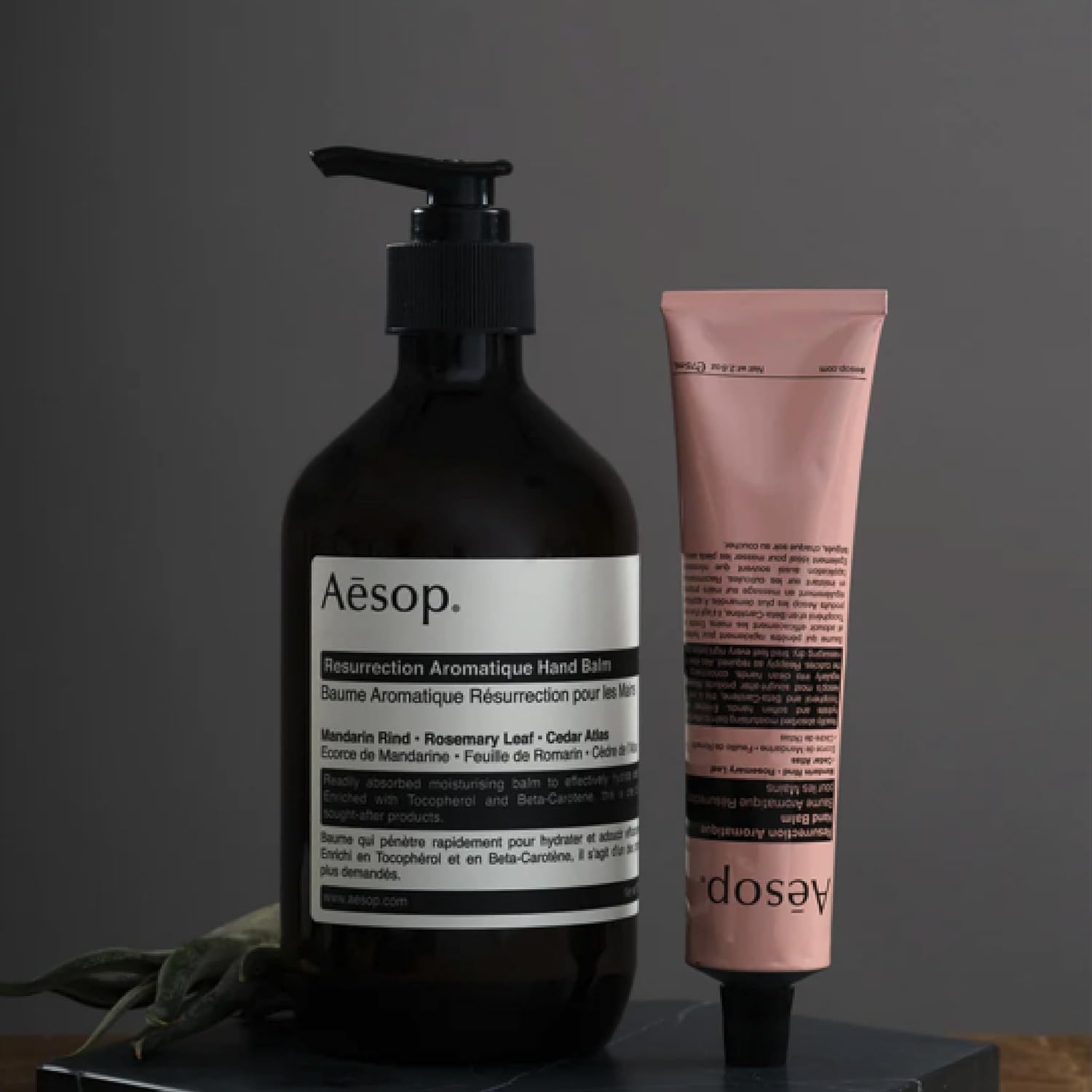 Aesop Resurrection Aromatique Hand Balm - Rich, Moisturizing Balm for Hands and Cuticles - Fragrant Botanicals and Skin-Softening Emollients - 16.9 oz - Image 6