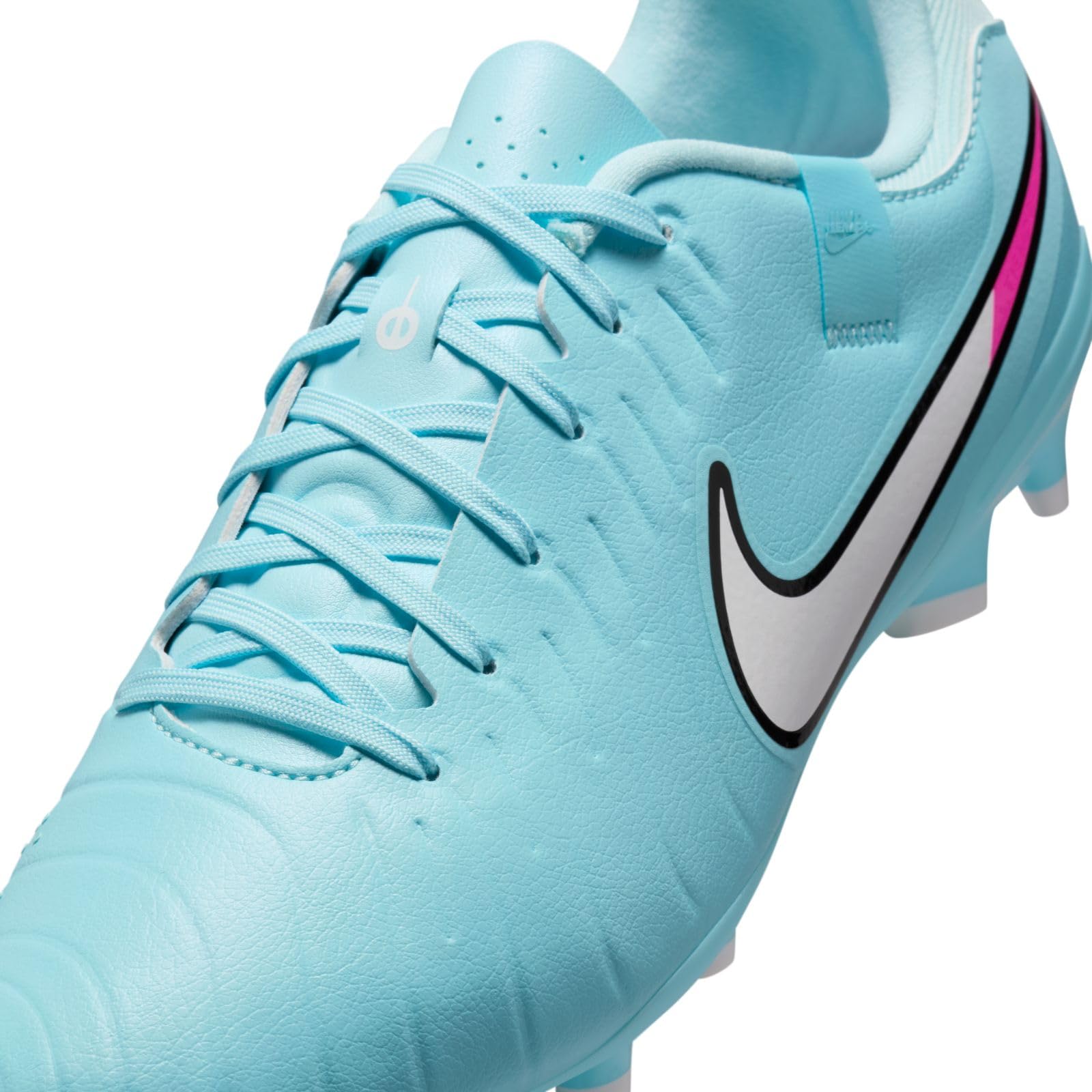Nike Tiempo Legend 10 Academy Multi-Ground Low-Top Soccer Cleats (DV4337-401, Copa/White) Size 11