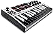 AKAI Professional MPK Mini MK3 - 25 Key USB MIDI Keyboard Controller With 8 Backlit Drum Pads 8 Knobs and Music Production Software Included (White)