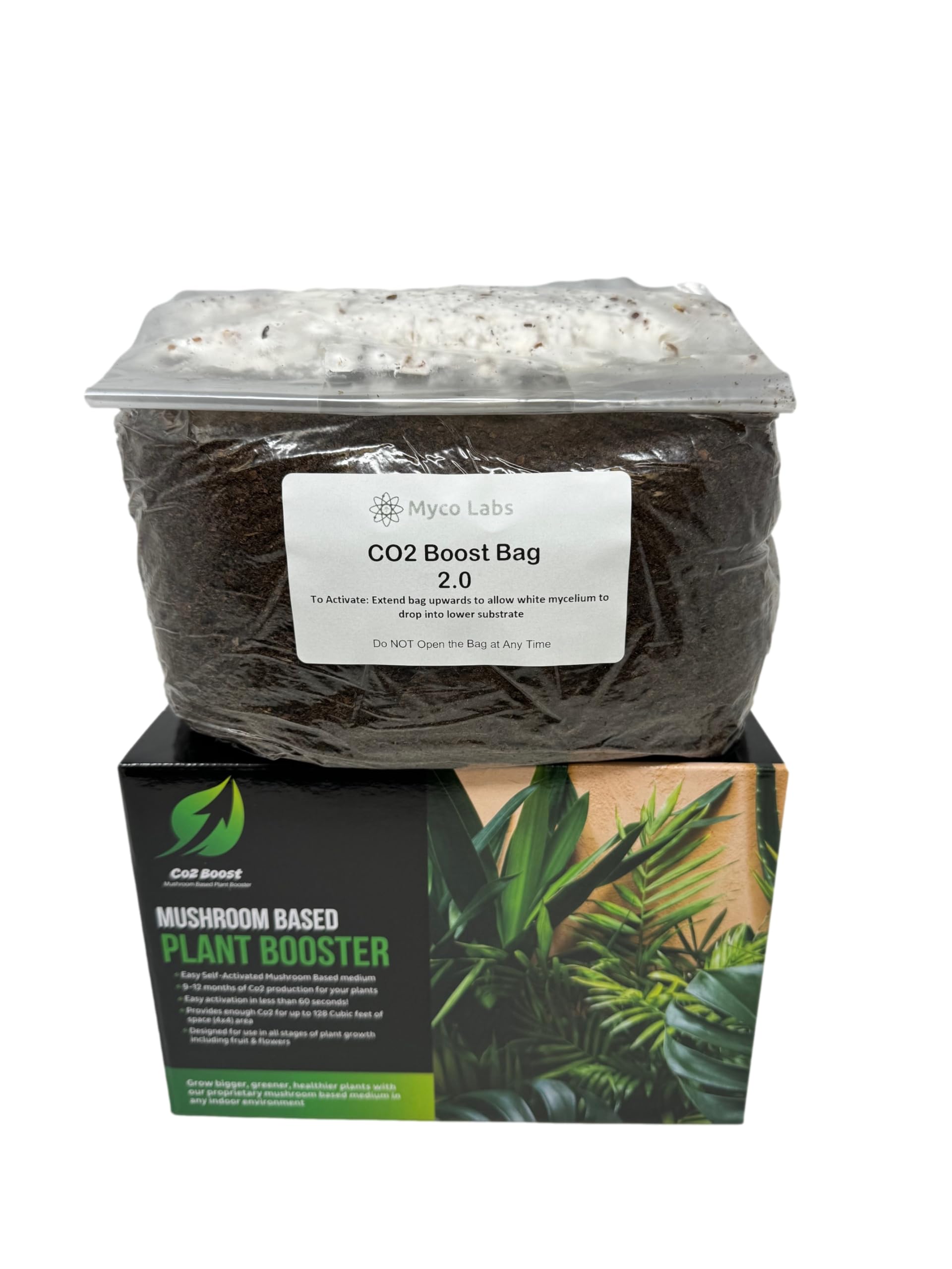 Co2 Boost Self-Activated Mushroom Grow Bag for Plants, Grow Rooms & Tents 2.0