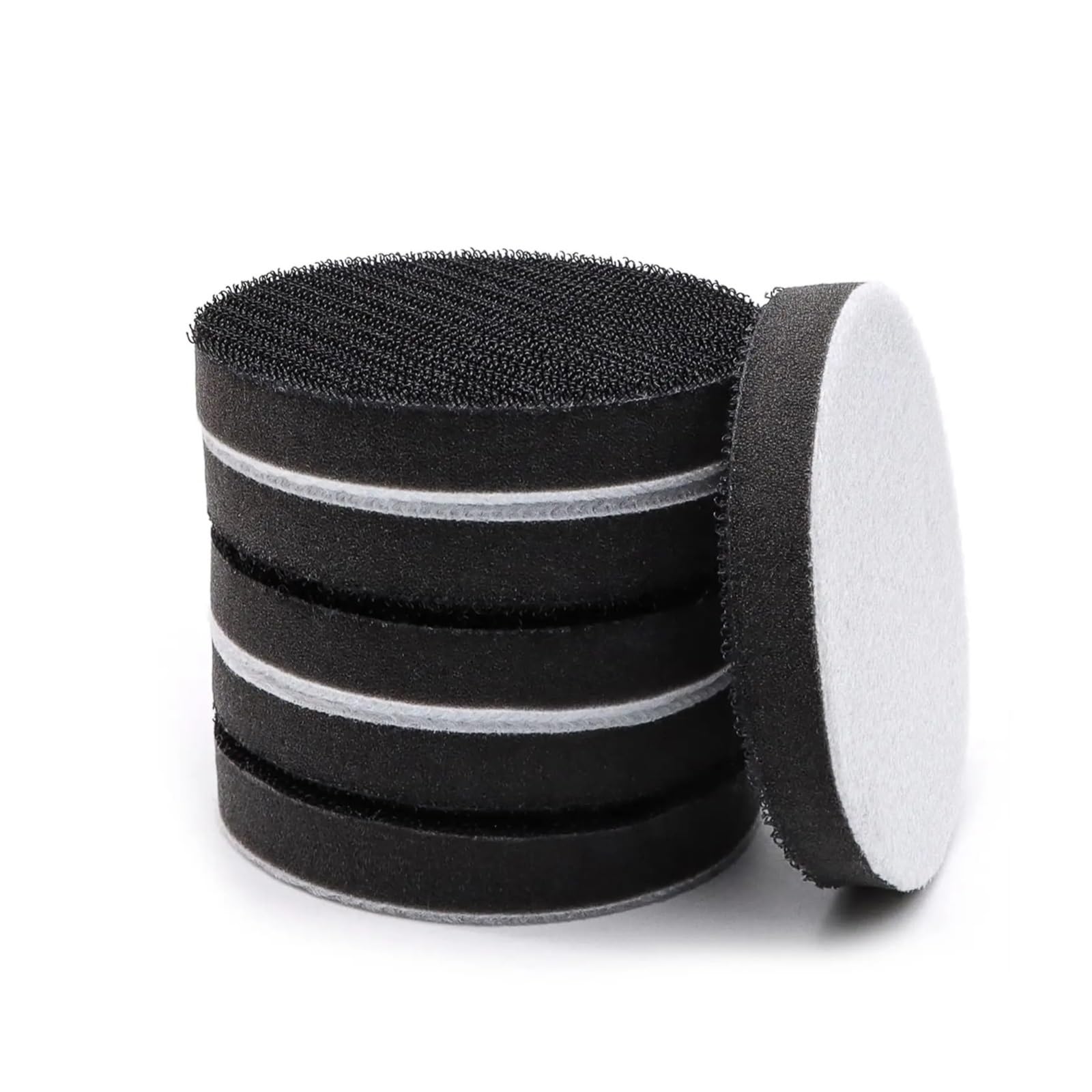 GYQAZSS 6Pcs Interface Pads,3 Inch Hook Loop Soft Sponge Cushion Buffer Backing Pad for Orbital Sander Automotive Woodworking Polishing