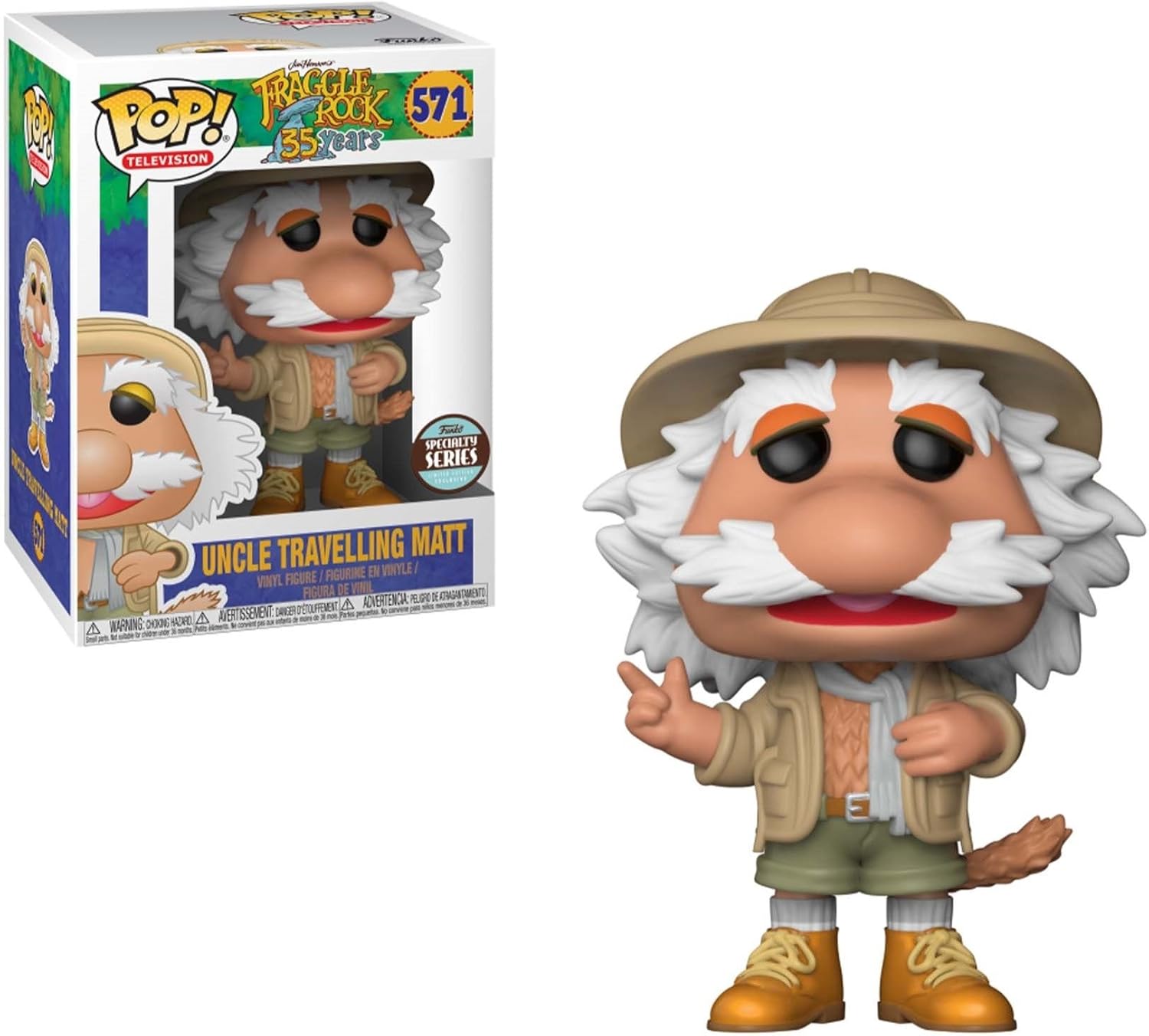 Funko POP! TV Fraggle Rock Traveling Matt 3.75" Specialty Series Figure