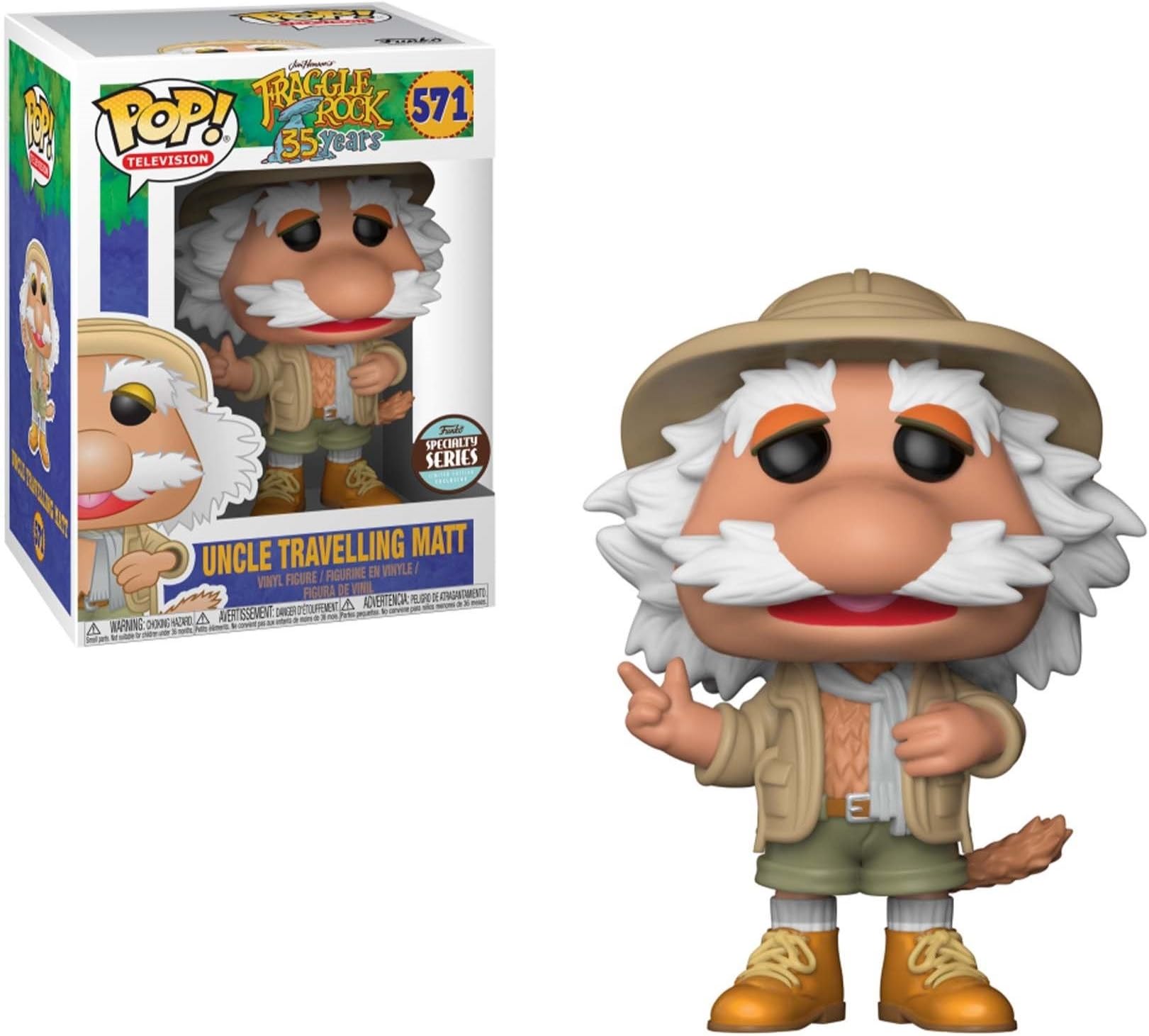 Funko Fraggle Rock Traveling Matt Specialty Series Pop Vinyl limited Edition Figure