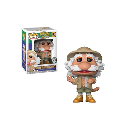 En Oferta Pop! Tv: Fraggle Rock Uncle Traveling Matt Figure Standard