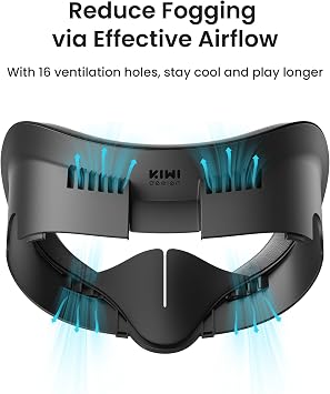 KIWI design K4 Boost Battery Head Strap and Quest 3 Face Pad for