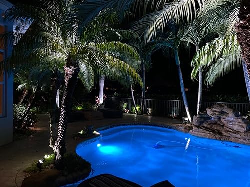 Miniatura 10 de Familite PAR36 - Bombilla LED para paisaje, equivalente a halógeno de 12 W, 36 W, CACC 12 V, impermeable, luz blanca cálida de 3000 K para luz de