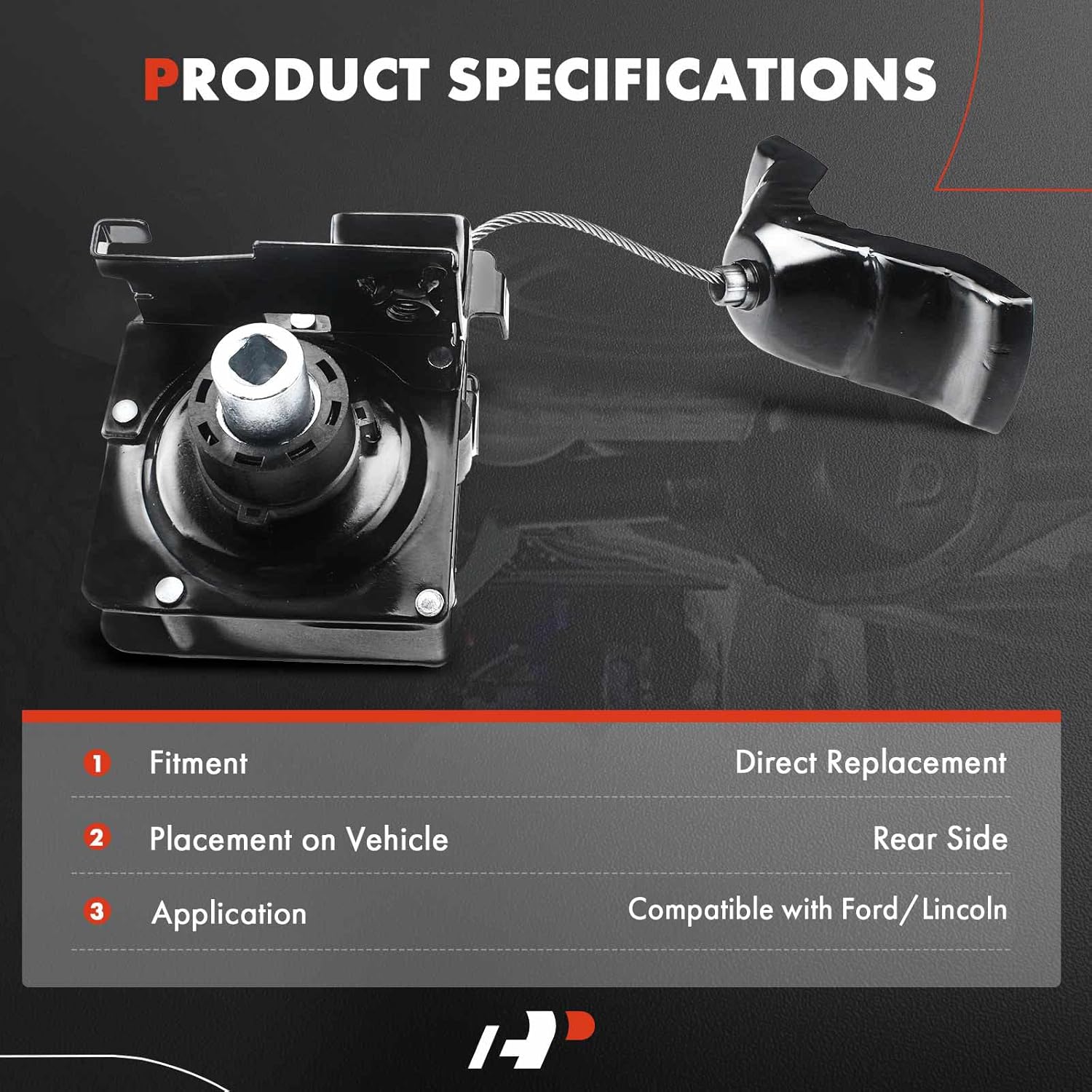 A-Premium Spare Tire Hoist Carrier Wheel Winch Compatible with Ford F-150 2004-2014 Lincoln Mark LT 2006-2008 Truck 9L3Z1A131A