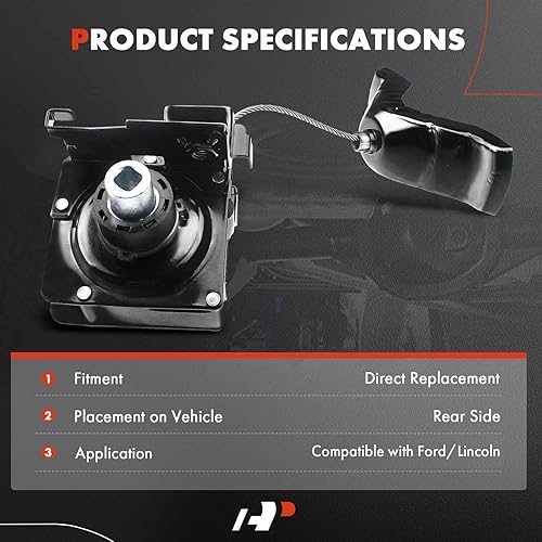 Miniatura 6 de A-Premium Cabrestante de rueda de soporte de elevación de neumáticos de repuesto compatible con Ford F-150 2004-2014 Lincoln Mark LT 2006-2008 Truck