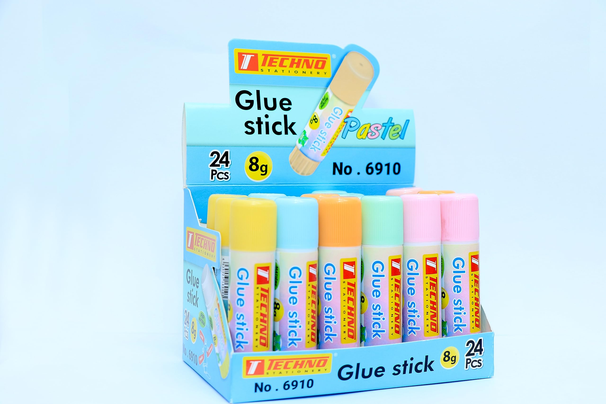 TECHNO STATIONERYGLUE STICK PASTAL PVP 8 GM 24 PCS