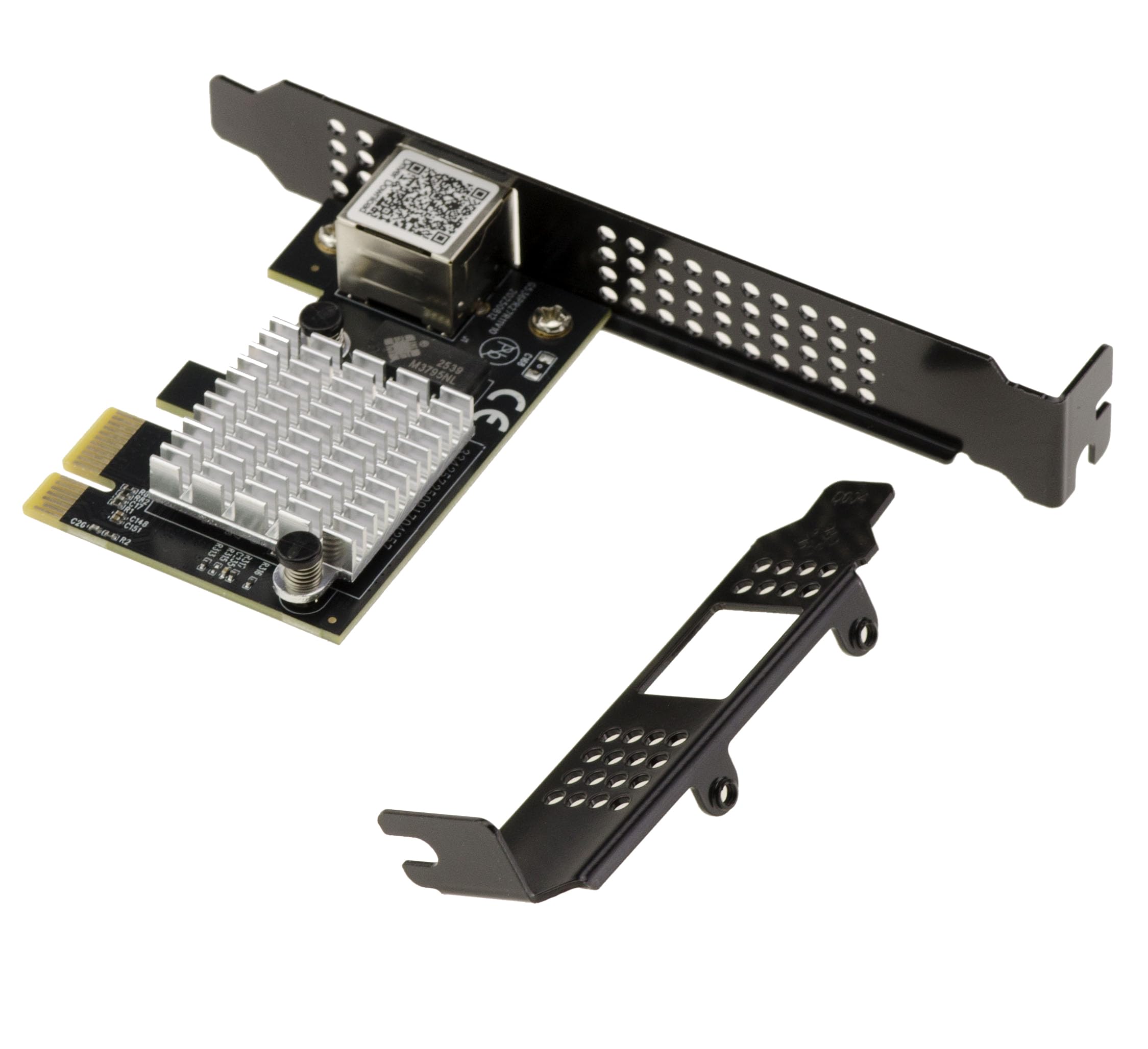 KALEA-INFORMATIQUE Carte PCIe Gen4 RJ45 10G Realtek RTL8127 | Carte réseau PCIe Gen4 à un port RJ45 10 Gigabit Ethernet compatible 1G, 2,5G, 5G et 10G avec contrôleur Realtek RTL8127.