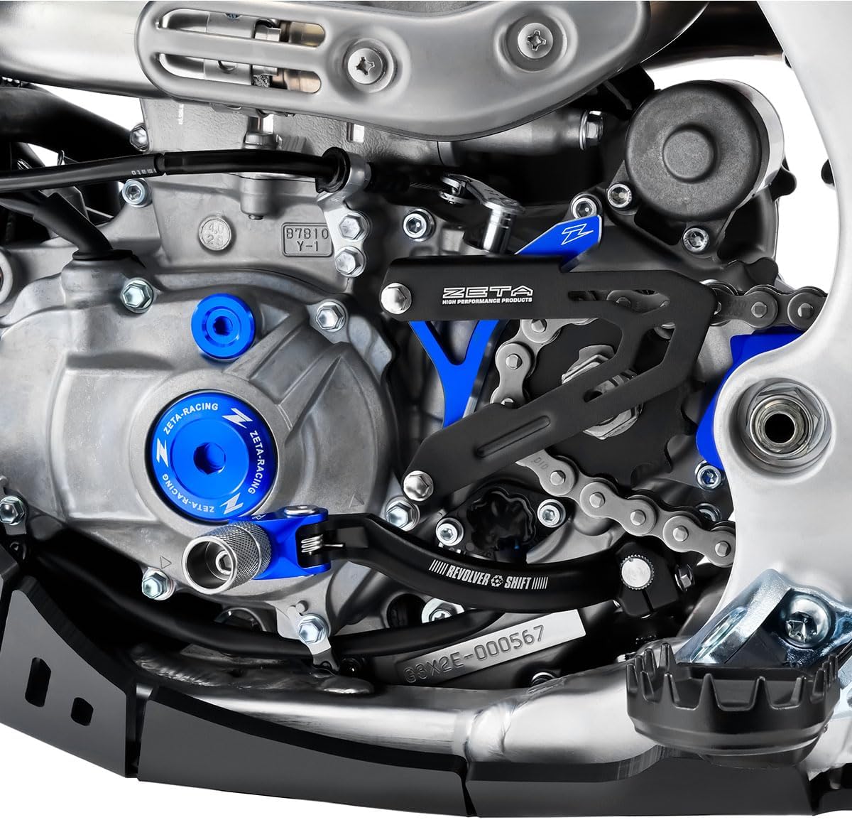 Zeta Revolver Shift Lever - Blue