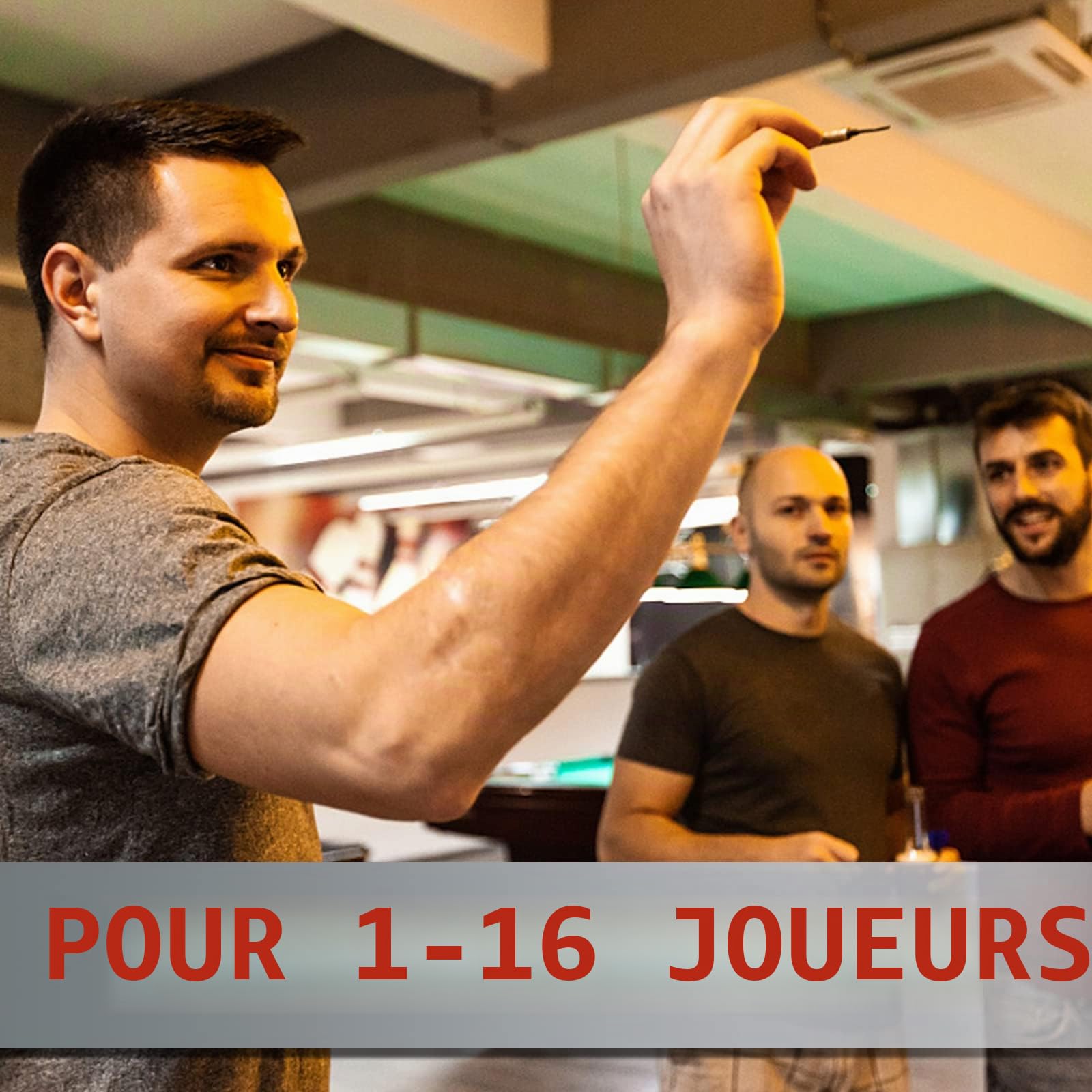 Cible de fléchettes électronique avec 12 fléchettes électroniques électroniques - Cible de fléchettes électronique