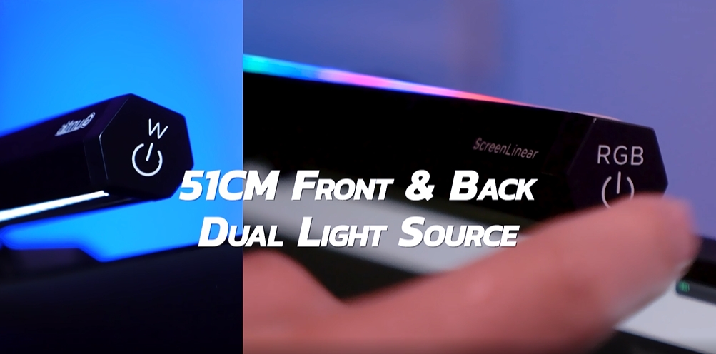 Amazon.com: Quntis Monitor Light RGB PRO Backlight, Eye-Care Dual