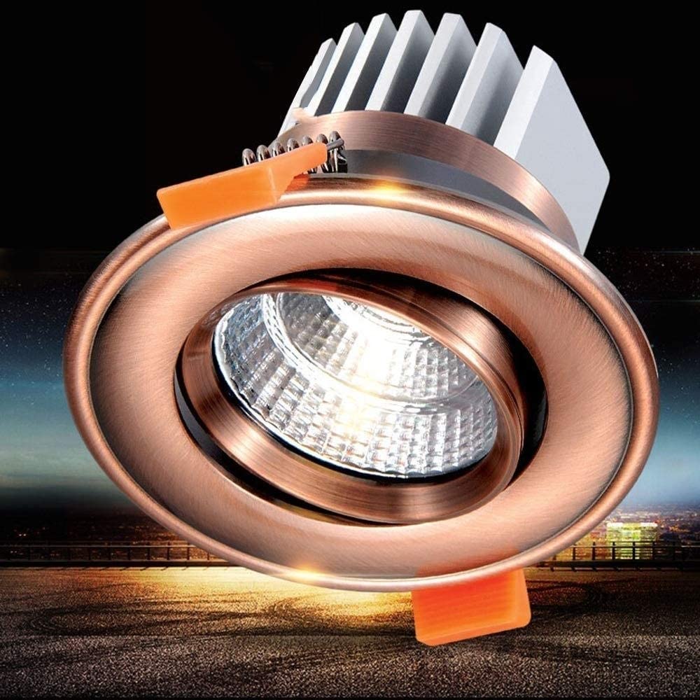 Spot LED encastrable 7W downlights anti-fog pour centre commercial