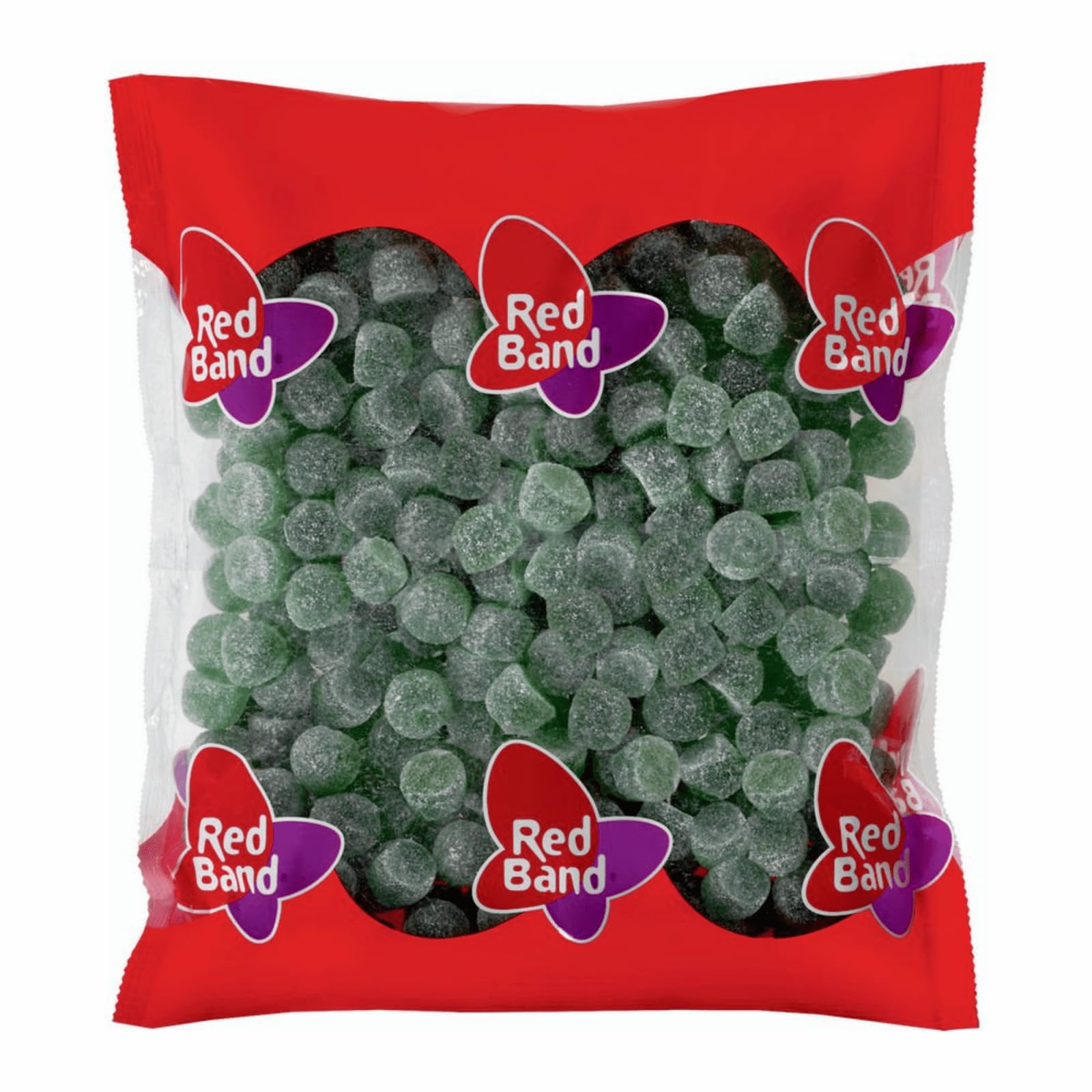 Menthol gummi in 1. Kilobag 2.2lb Bag - RedBand Menthol Groentjes (Eucalyptus Gummi)