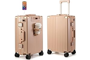 Chic and Spacious: Carry on Luggage with Wheels for Effortless Travel and Storage