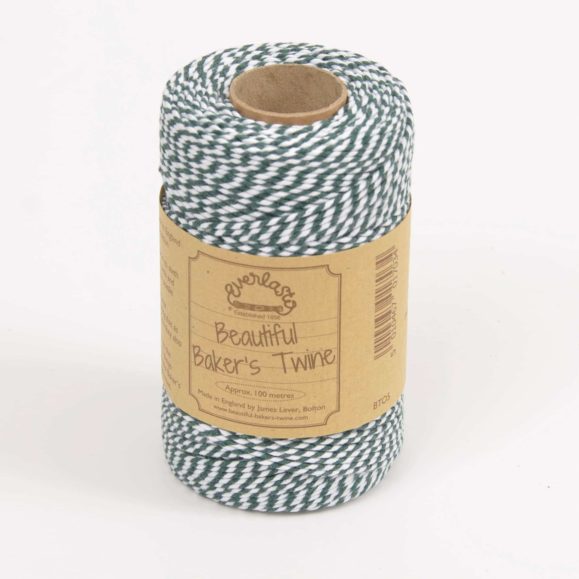 100m - Everlasto Original 'Beautiful Bakers Twine' (2mm approx) (Moss Green)