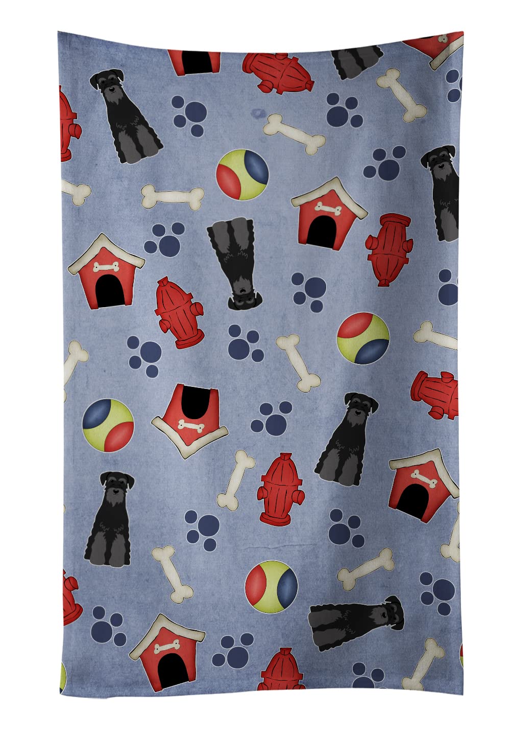 Torchon de cuisine Schnauzer noir pour égayer votre décoration intérieure et vos repas