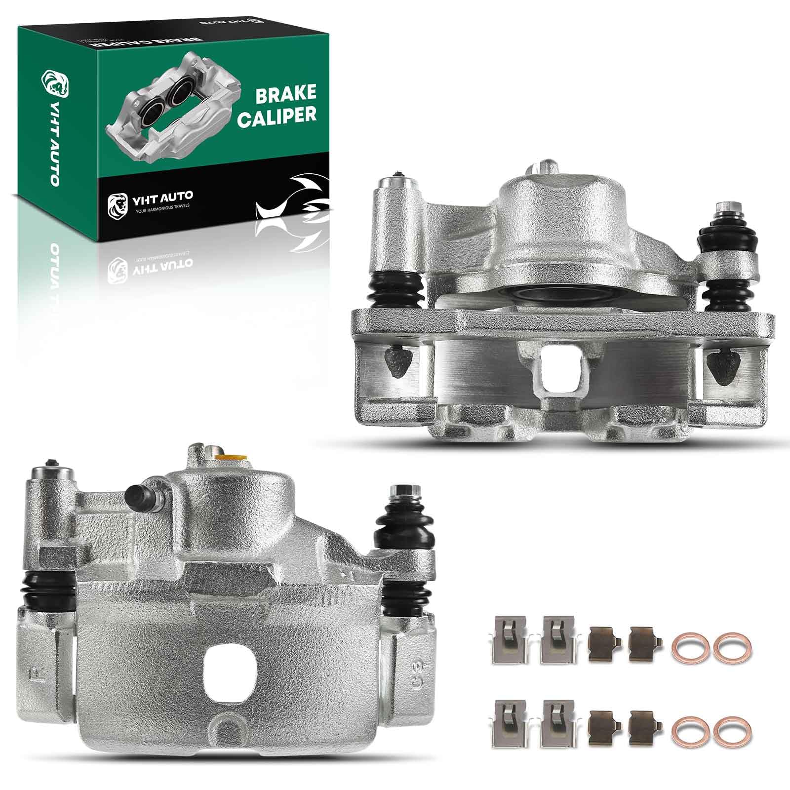 Amazon.com: YHTAUTO Set of 2 Front Driver and Passenger Side Brake