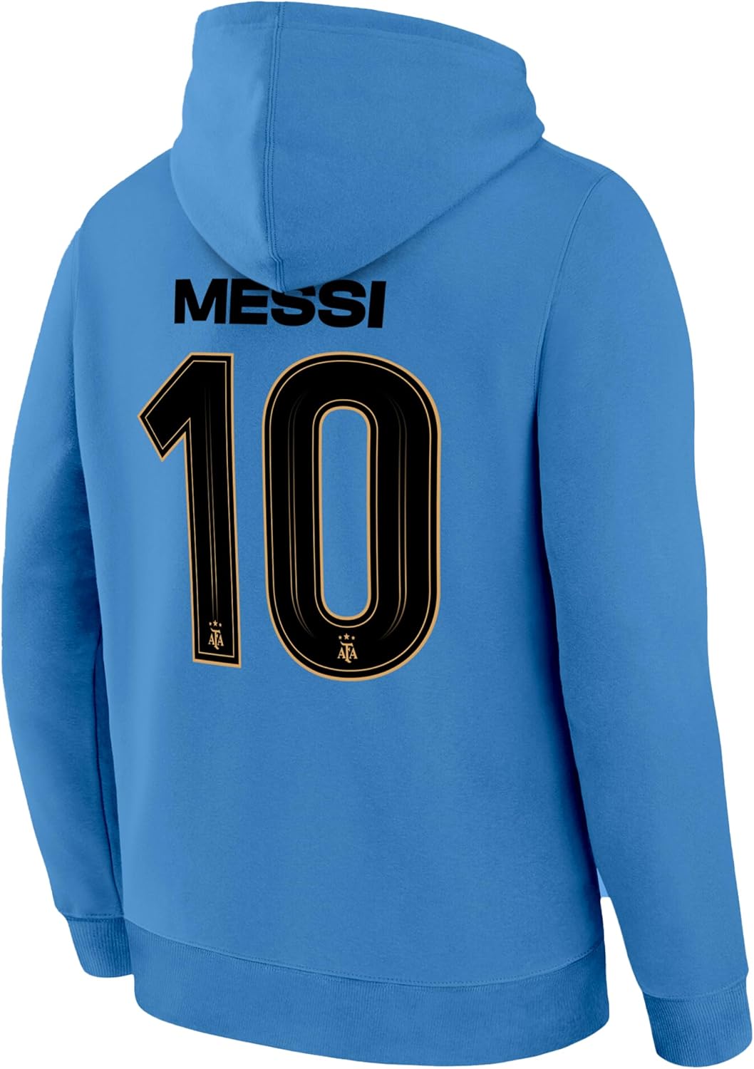 Icon Sports Officially Licensed Argentine Football Association Lionel Messi Pullover Hoodie - Unisex Kids - Image 4