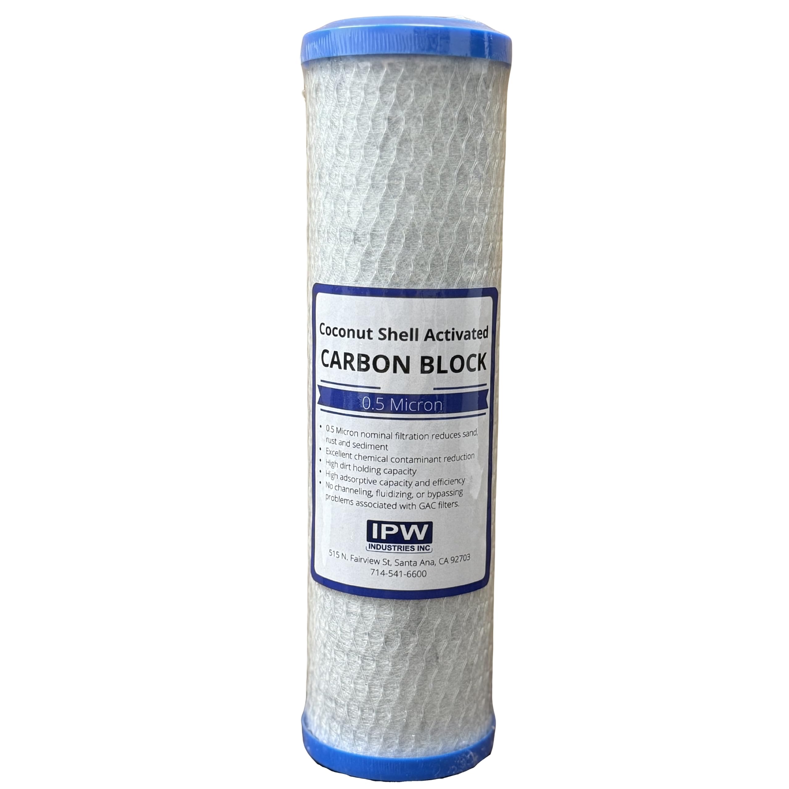 Carbon Block Water Filter Cartridges, 1-Pack