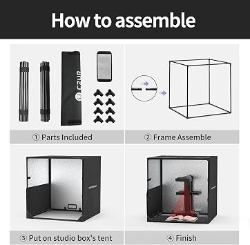 CZUR Portable Foldable Studio Box for Document Scanner