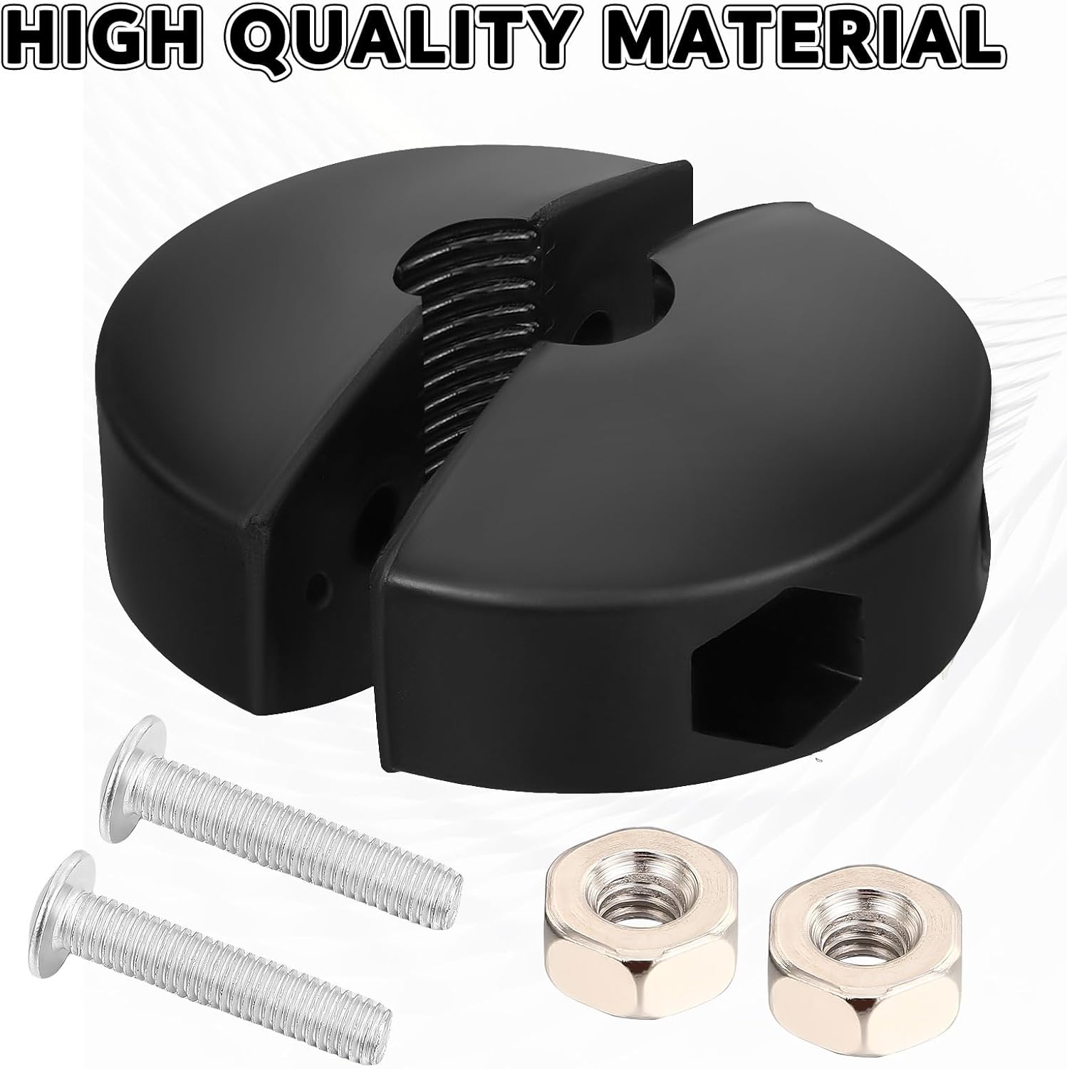 Yaocom 2 Sets Retractable Air Hose Stopper for Spring Driven Air Hose Reel Adjustable Replacement Parts Rubber Bumpers 1/2" ID 0.75 Inch to 0.87 Inch Auto Rewind
