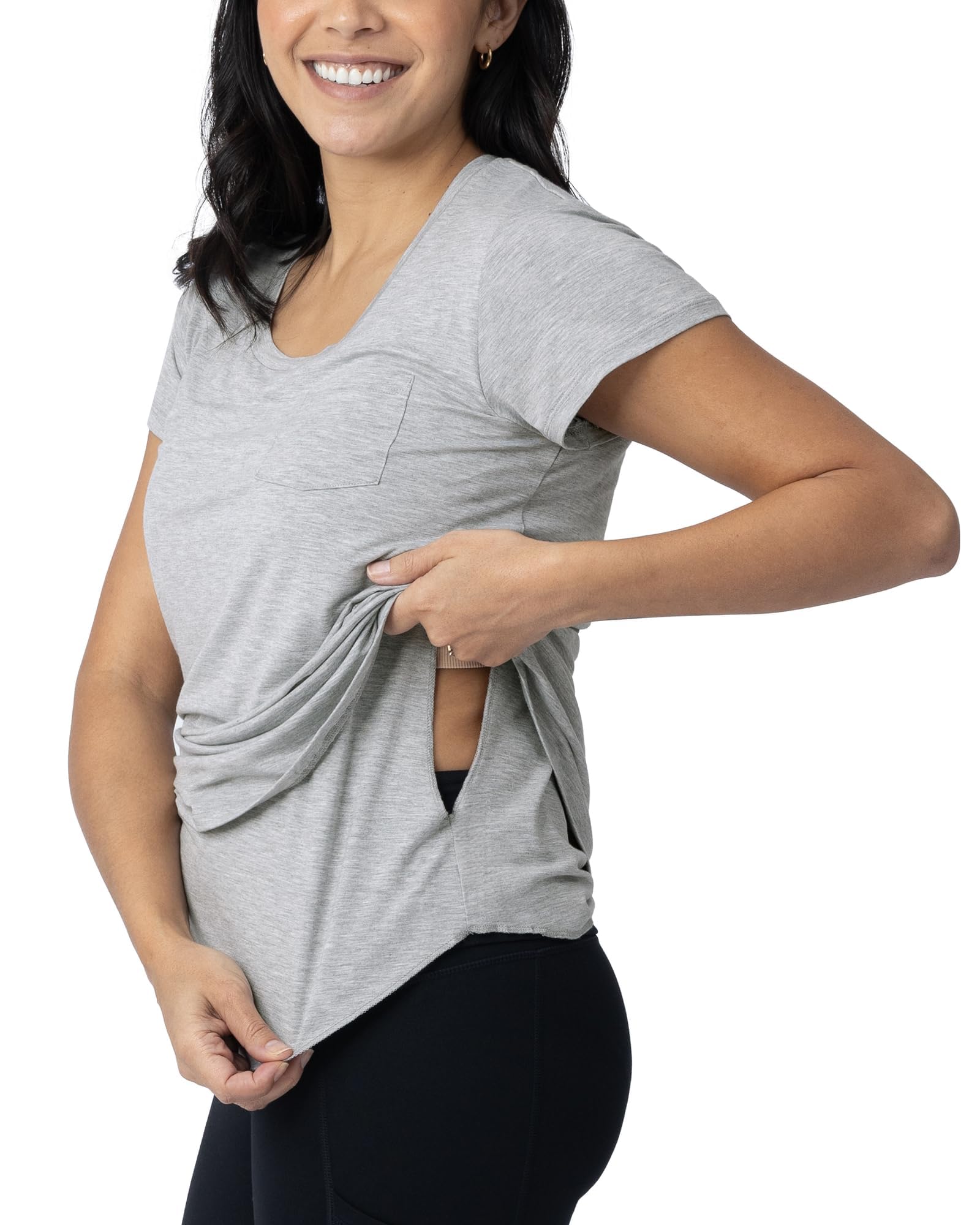 Kindred Bravely Everyday Maternity &amp; Nursing T-Shirt | Maternity &amp; Nursing Tops for Breastfeeding