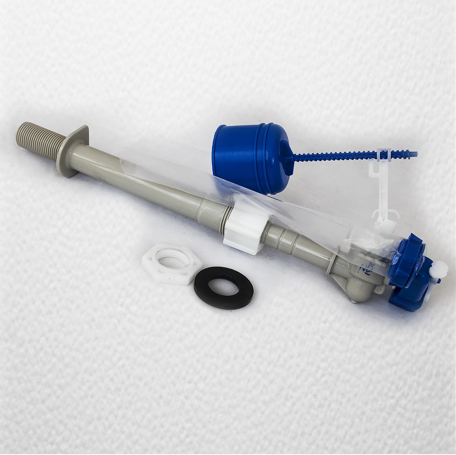 Thomas Dudley Multi-Colour 320714 1/2-Inch 15 Mm Plastic Hydroflo Bottom Entry Adjustable Inlet Float Valve